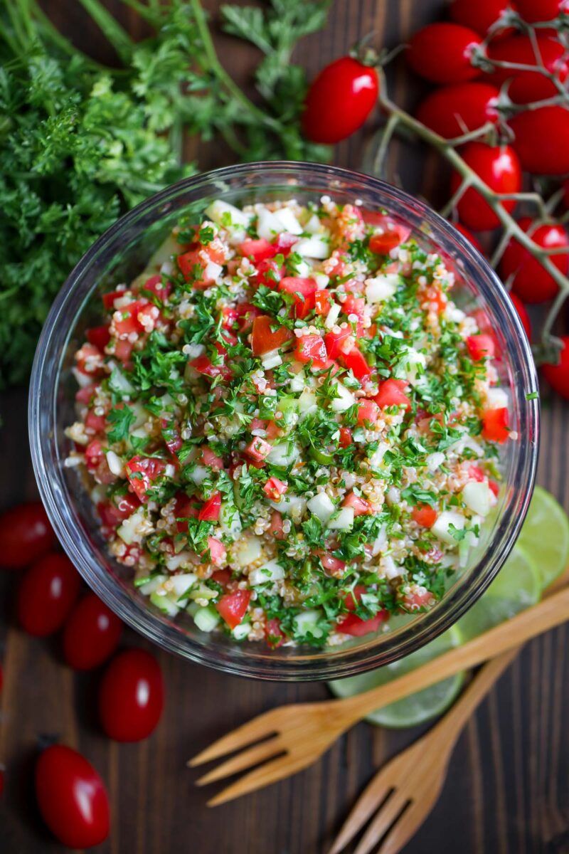 Mediterranean Quinoa Tabbouleh