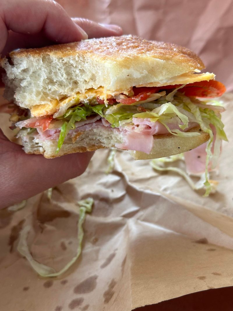 Deli Ham and American Cheese