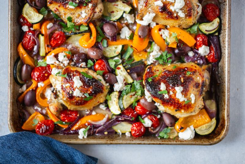 Feta Brine as Marinade Base