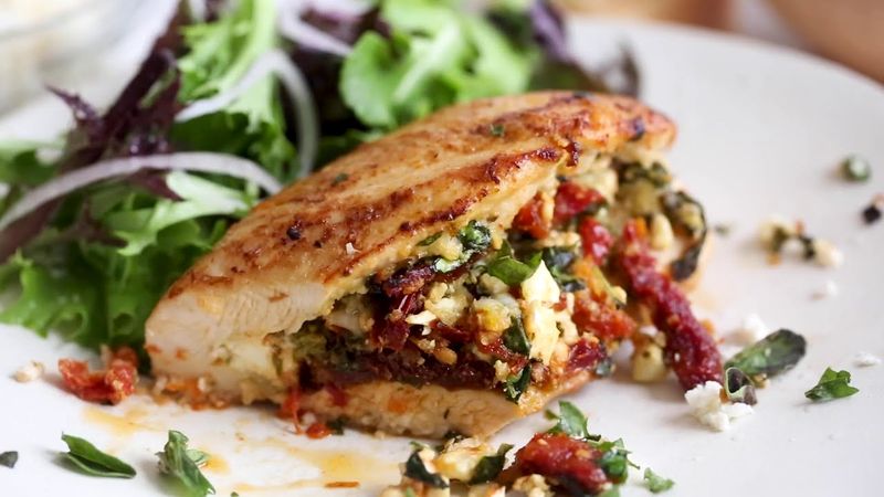 Feta-Stuffed Chicken Breast
