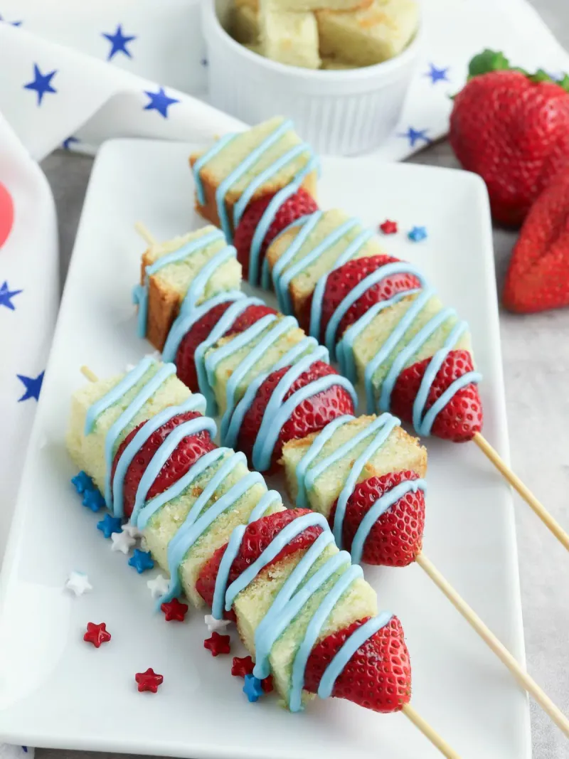 Strawberry Shortcake Kabobs