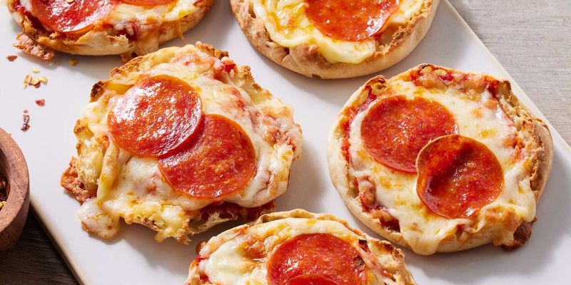 Mini Pizzas on English Muffins