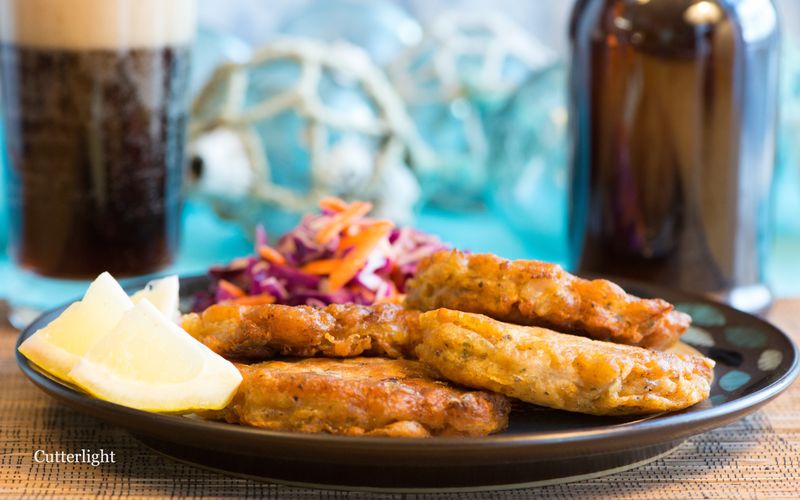 Razor Clam Fritters