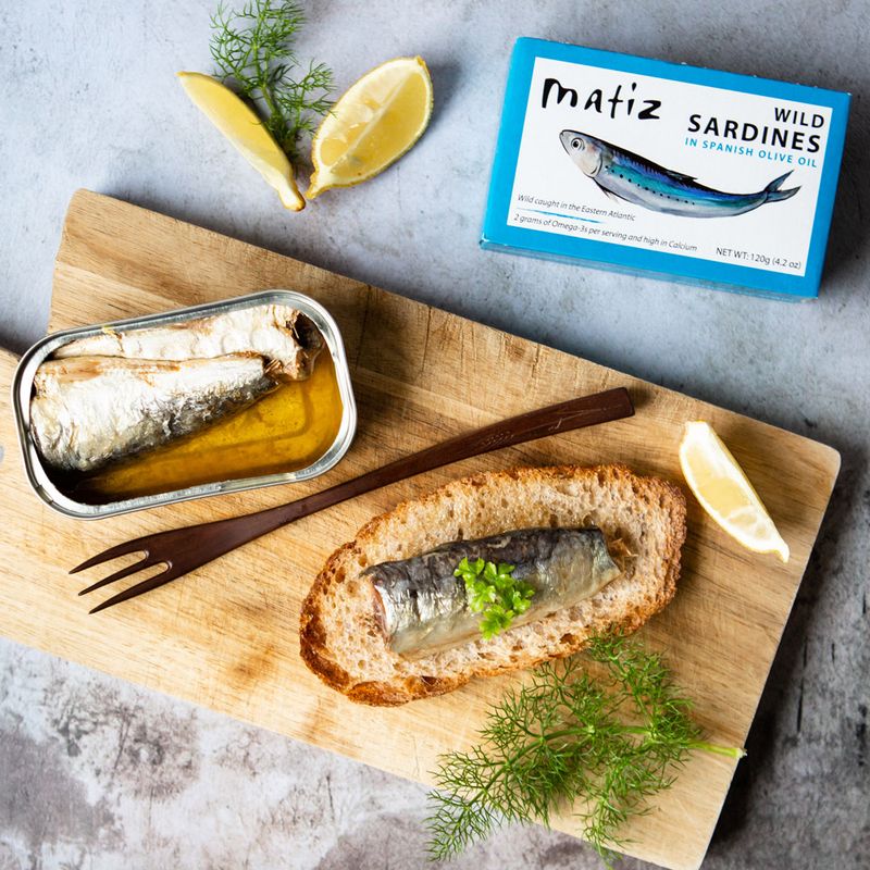 Matiz Sardines in Olive Oil (Spain)