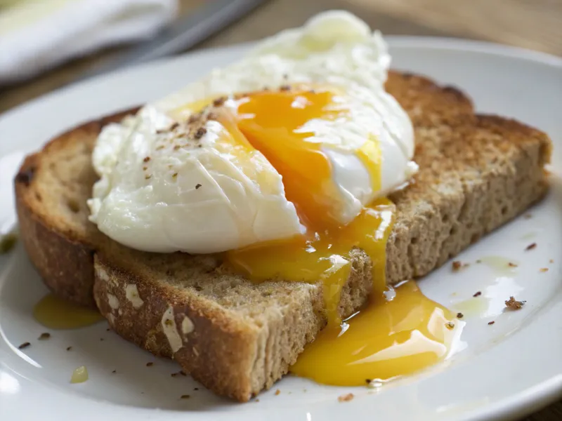 Poached Eggs on Toast