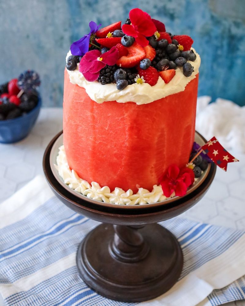 Watermelon Cake