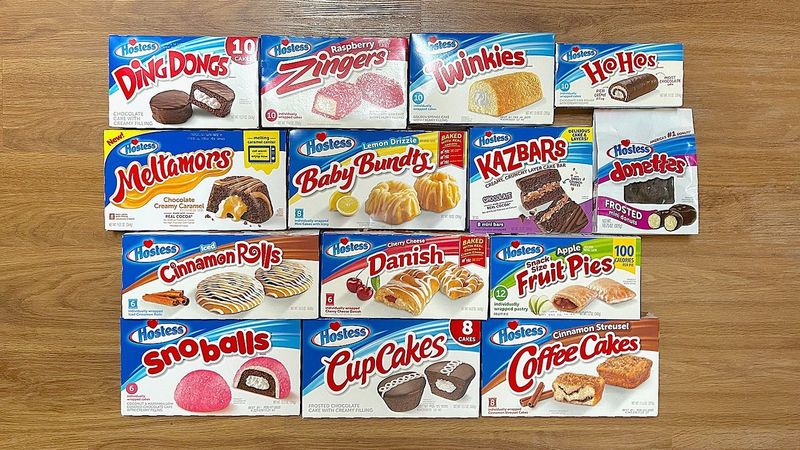 Packaged Pastries (Like Toaster Strudels or Snack Cakes)