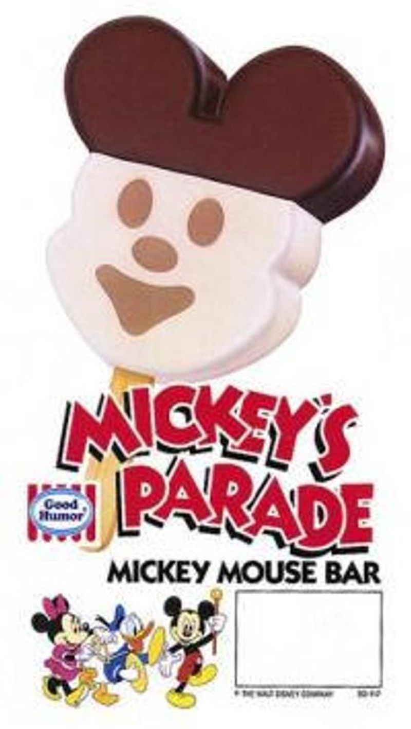 Mickey Mouse Ice Cream Bars (Old-School Version)