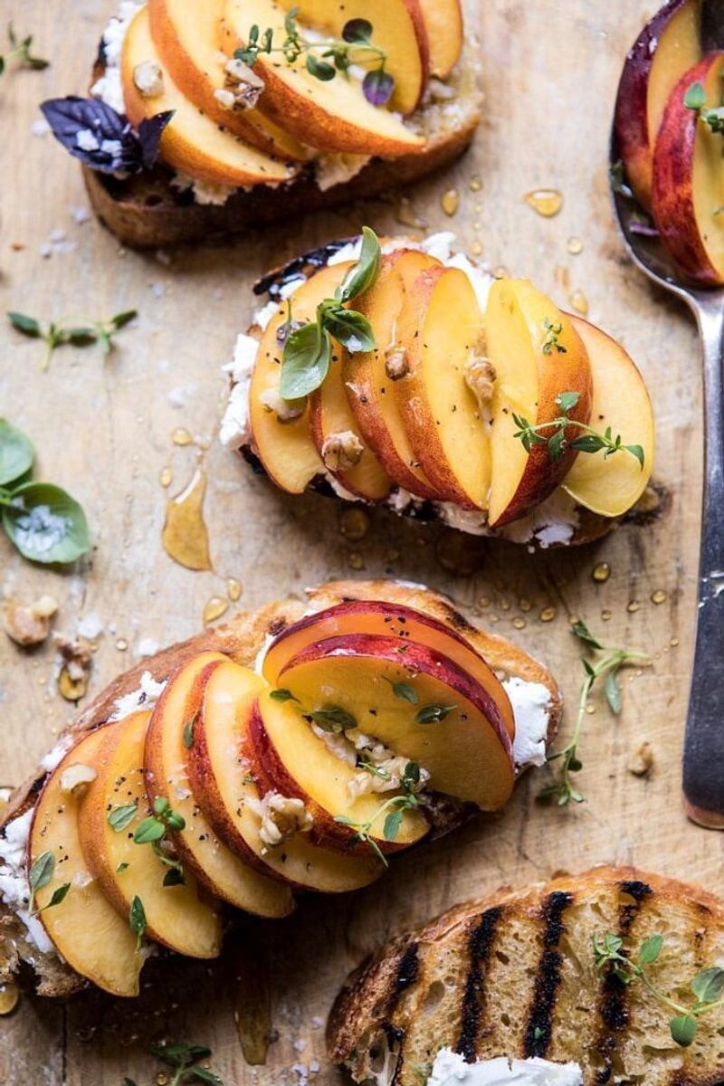 Georgia – Peach & Goat Cheese Grilled Cheese