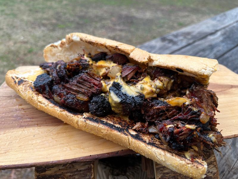 Kansas – BBQ Brisket Grilled Cheese