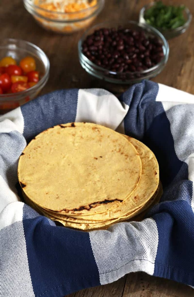 Use Corn or Rice-Based Tortillas