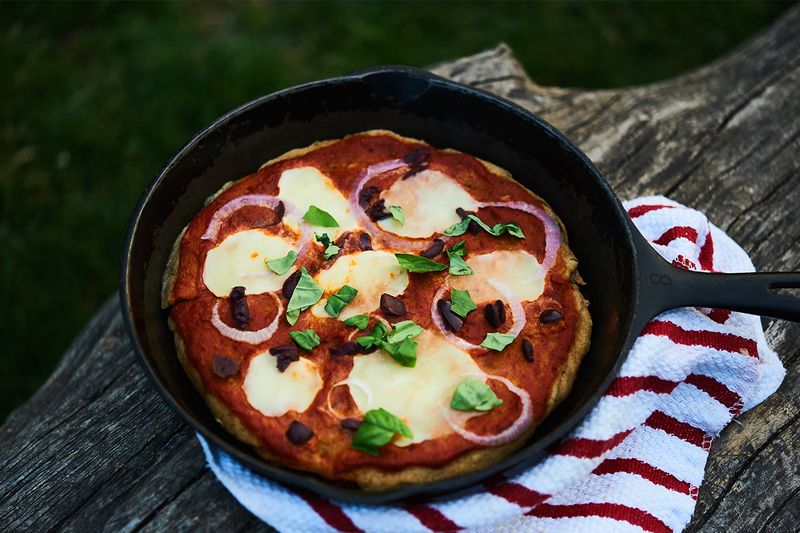 Cast Iron Skillet Pizza