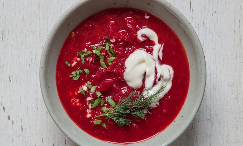 Russia – Pickled Beets, Borscht, and White Bread