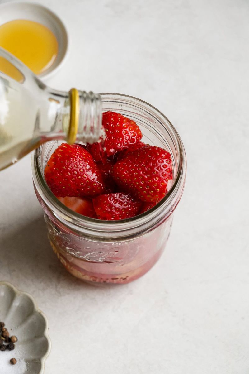 Pickled Strawberries