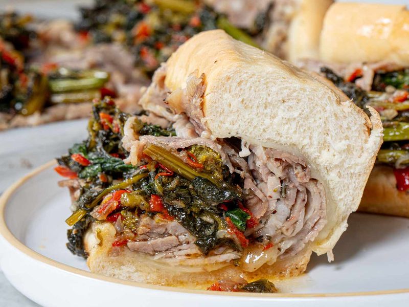Roast Pork with Broccoli Rabe – Philadelphia, PA