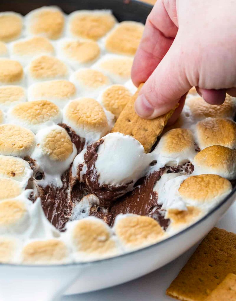 S’mores Dip with Cream Cheese