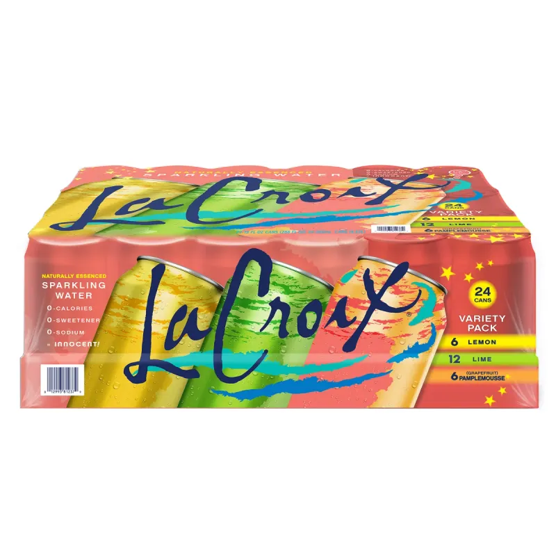 LaCroix or San Pellegrino Sparkling Water