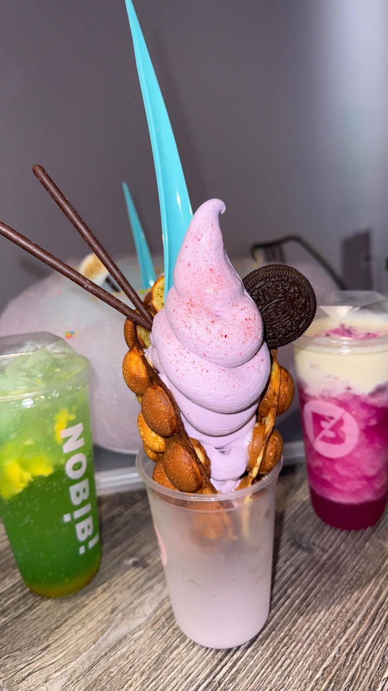 Ube Soft Serve from Boba Guys