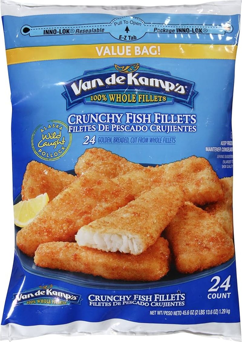 Pre-Fried Frozen Fish Patties