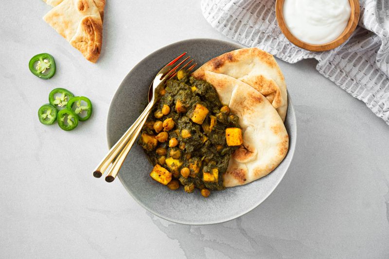 Frozen Indian Meals (like Chana Masala or Saag Paneer)