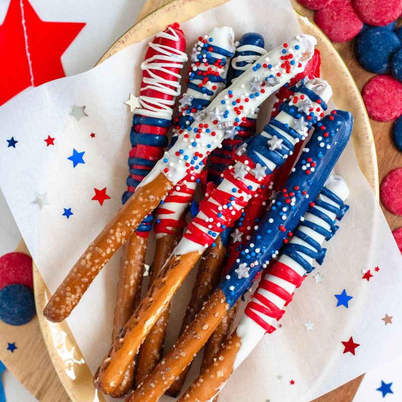 White Chocolate Pretzel Rods