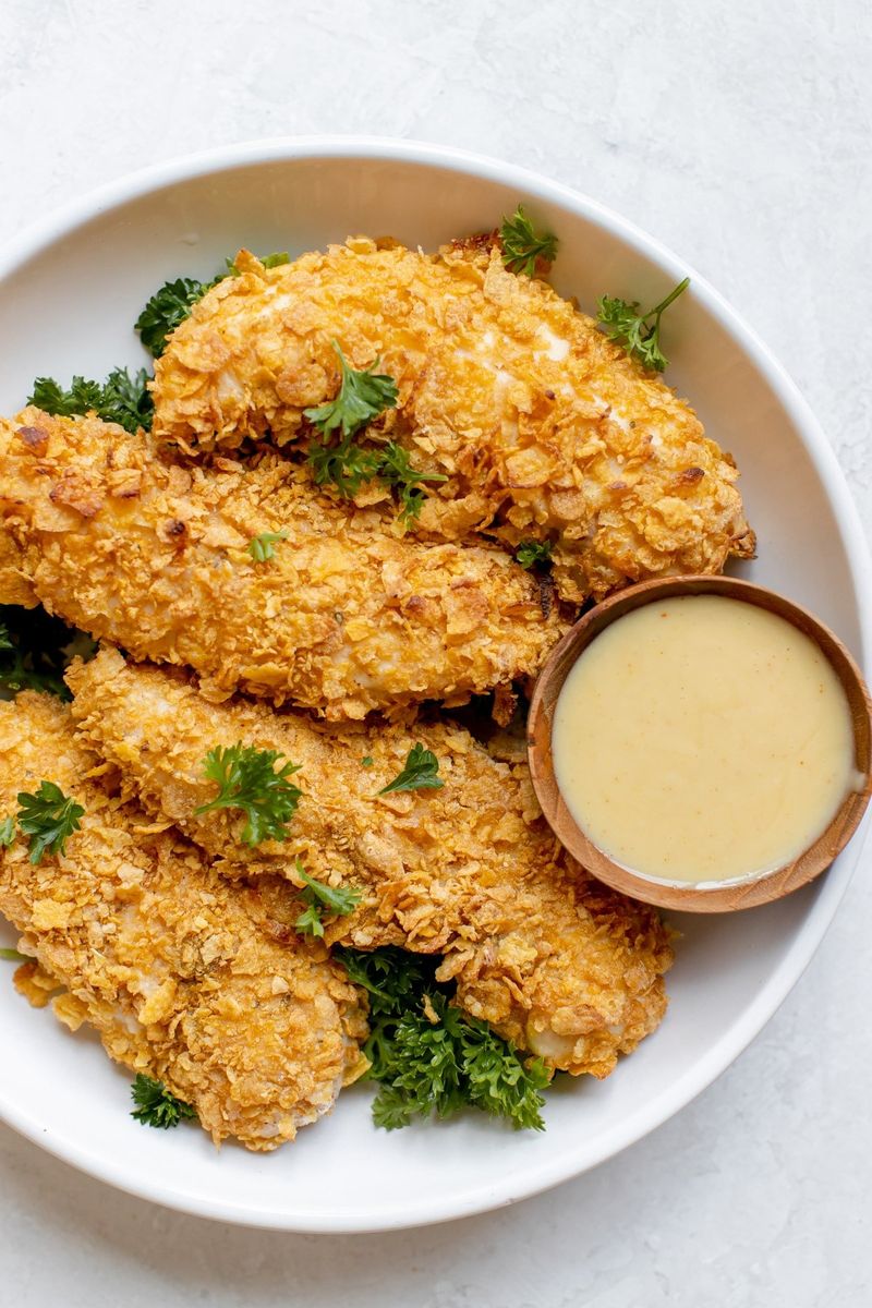 Cornflake-Crusted Chicken Tenders