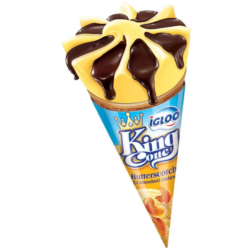 Ice Cream Cones with the Candy Center (King Cone or Screwball)