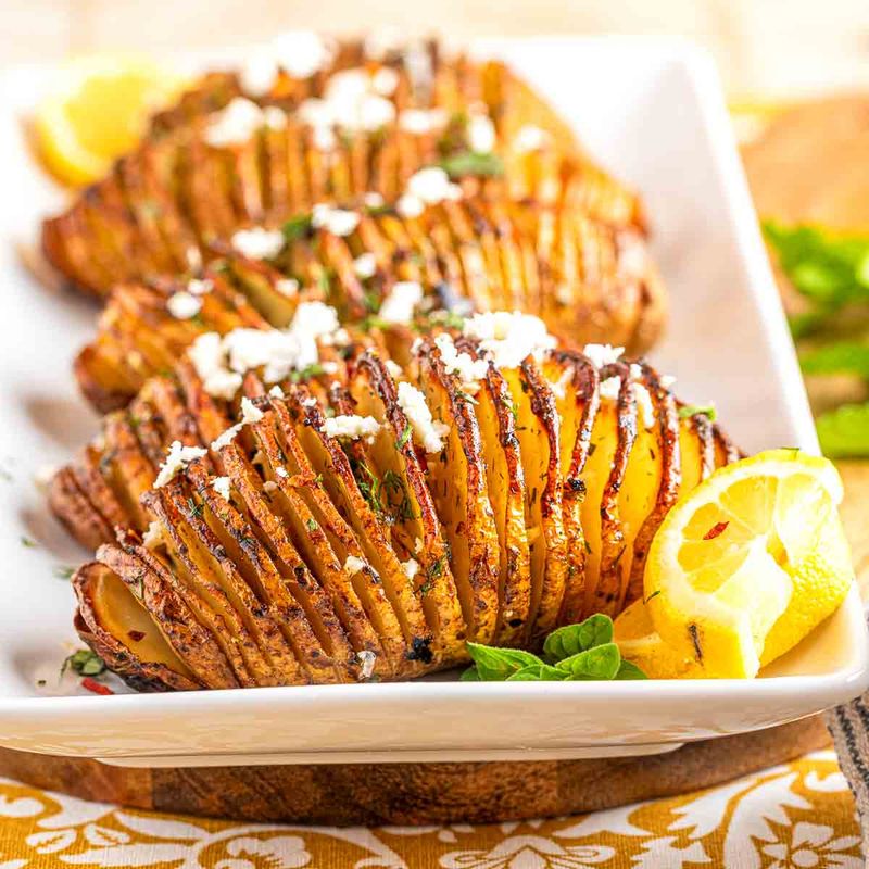 Hasselback Potatoes (Sweden)