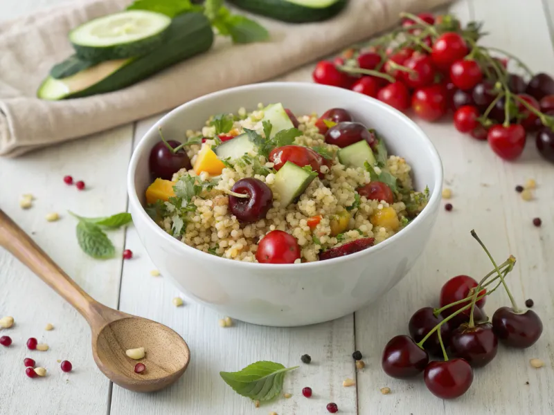 Cherry Quinoa Salad