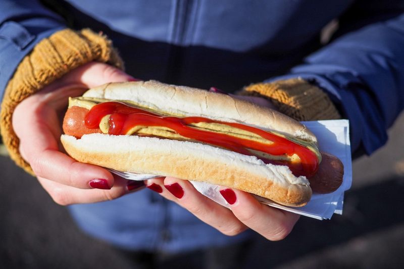 Hot Dogs with Ketchup (After Age 12)