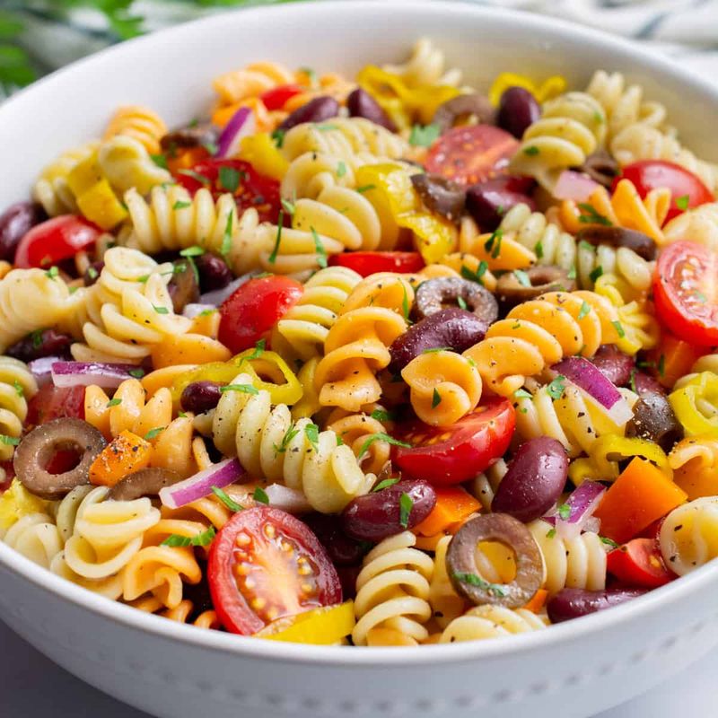 Pasta Salad with Italian Dressing