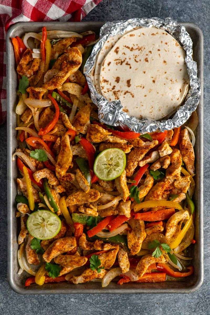 One-Pan Chicken Fajitas