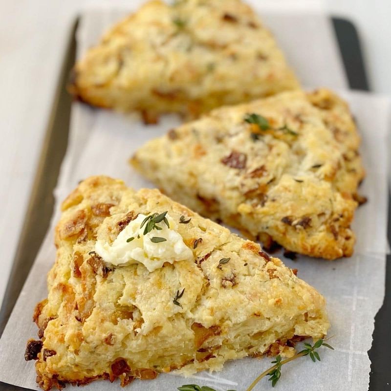 Mushroom & Thyme Scones