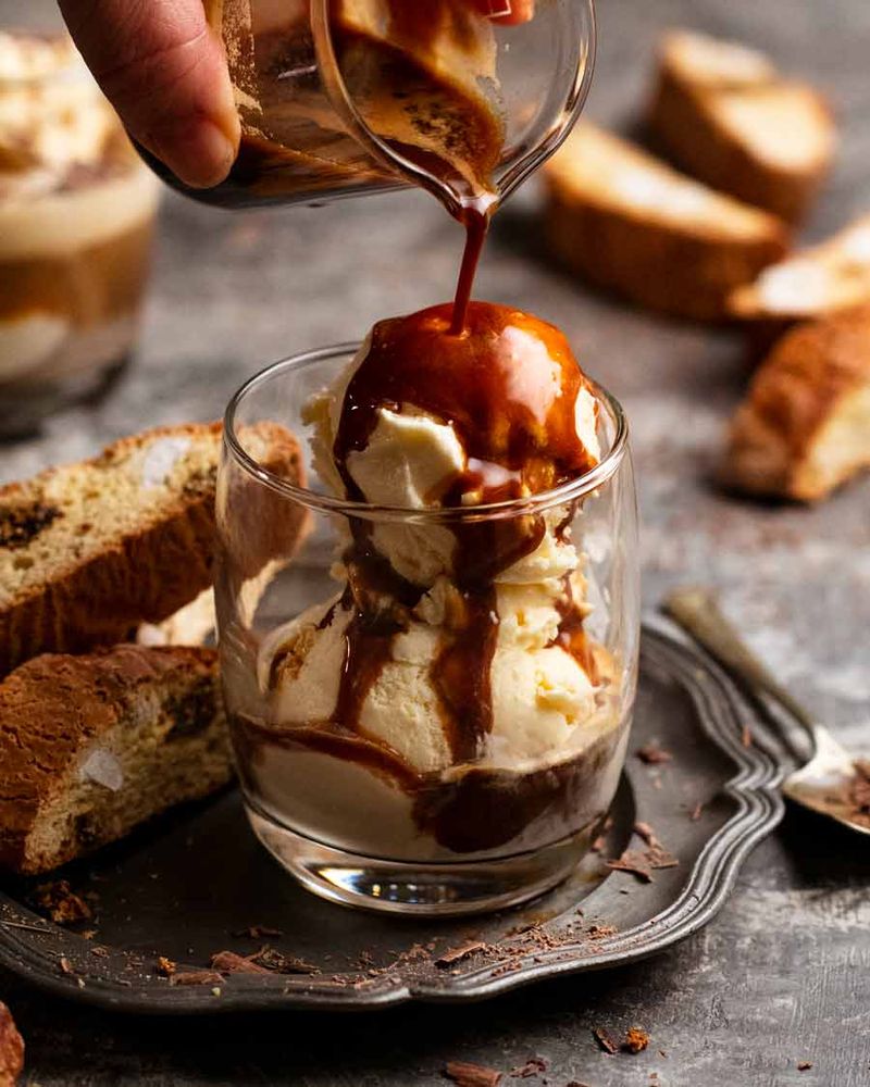 Affogato (Ice Cream + Espresso)