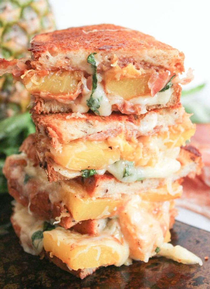 Hawaii – Pineapple Teriyaki Grilled Cheese