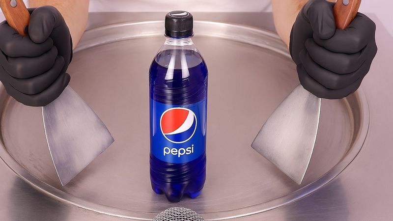 Blue Pepsi Ice Cream