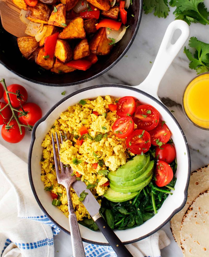 Tofu Scramble with Veggies