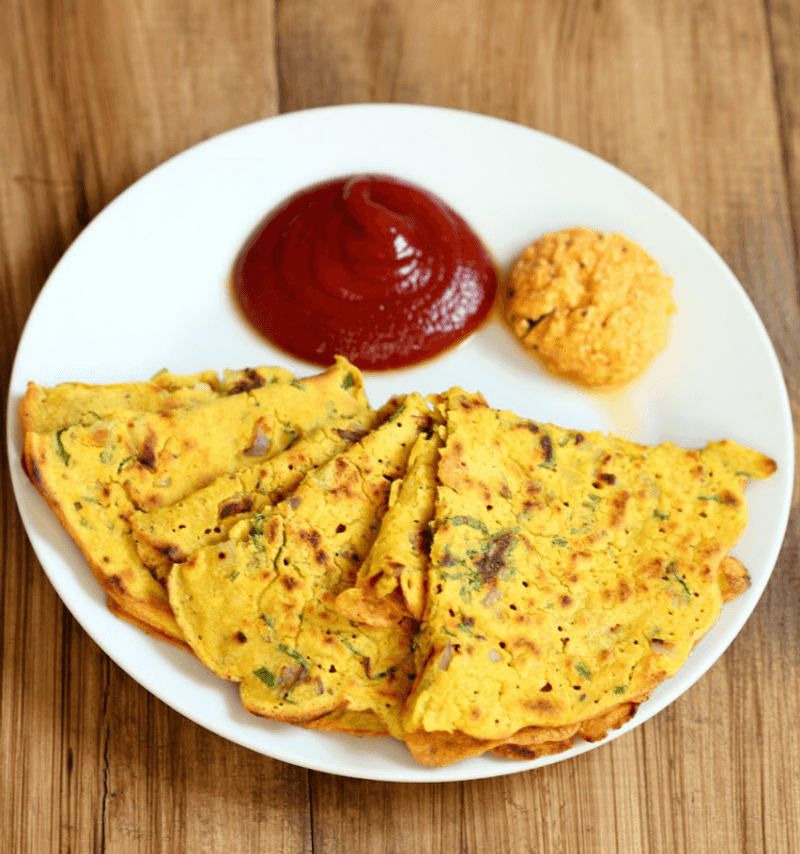 Chickpea Flour Pancakes
