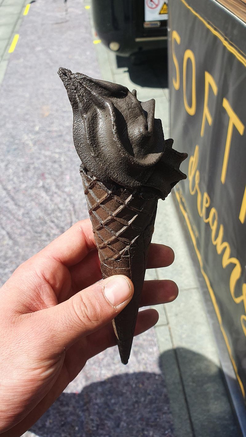 Charcoal Ice Cream