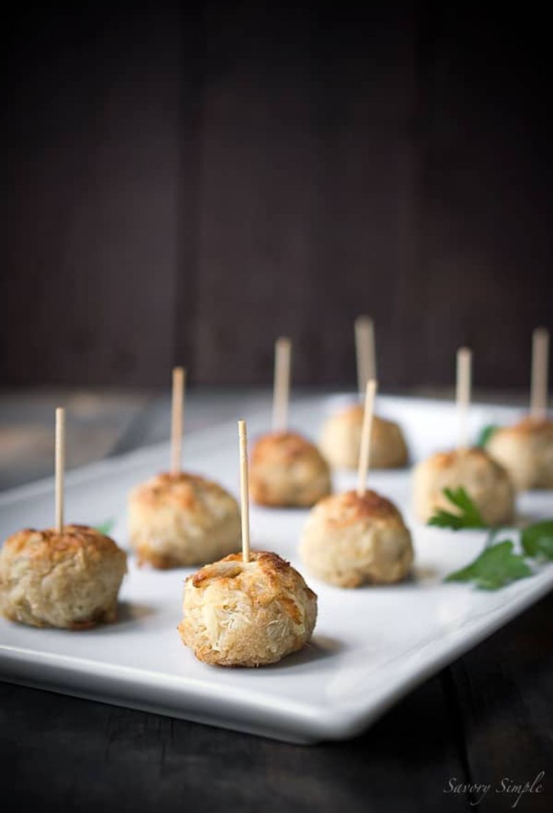 Mini Crab Cakes with No Crab