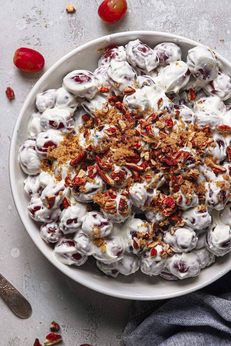 Grape Salad with Vanilla Pudding Mix