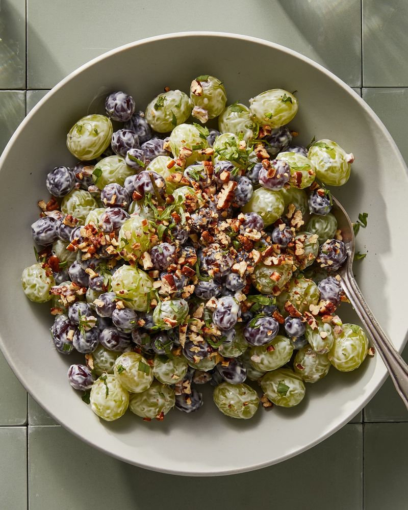 Mayonnaise-Based Grape Salad