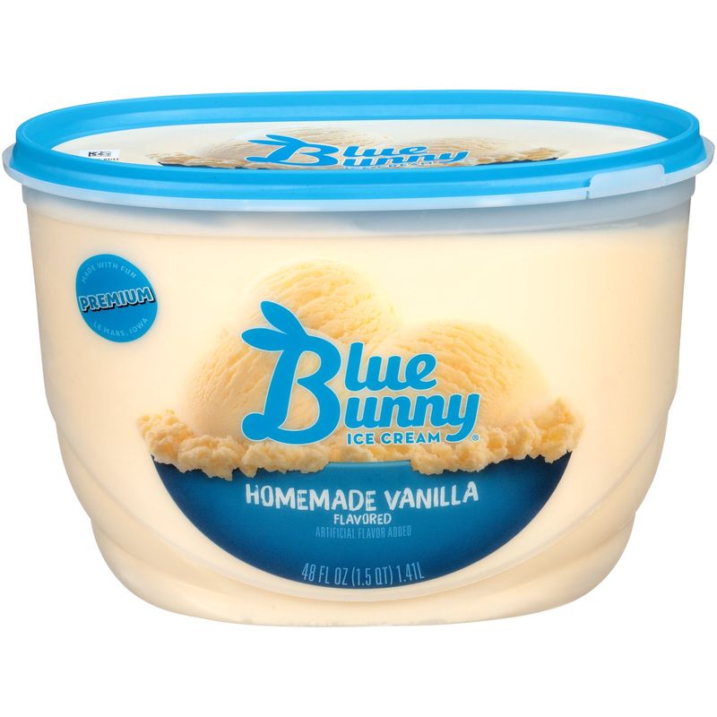 Blue Bunny Vanilla