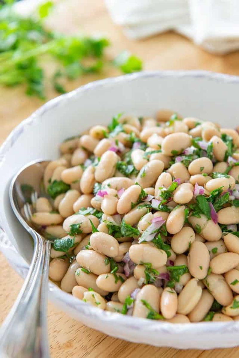 Bean Salad Without Herbs or Acid