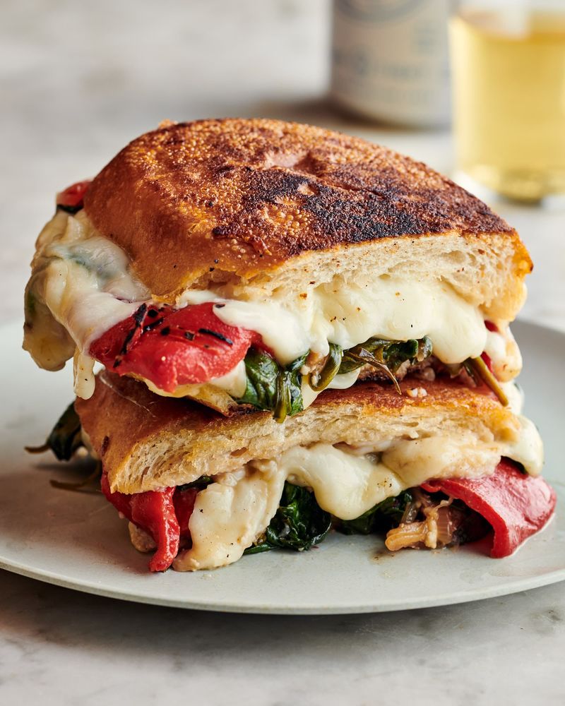 Grilled Feta Sandwich