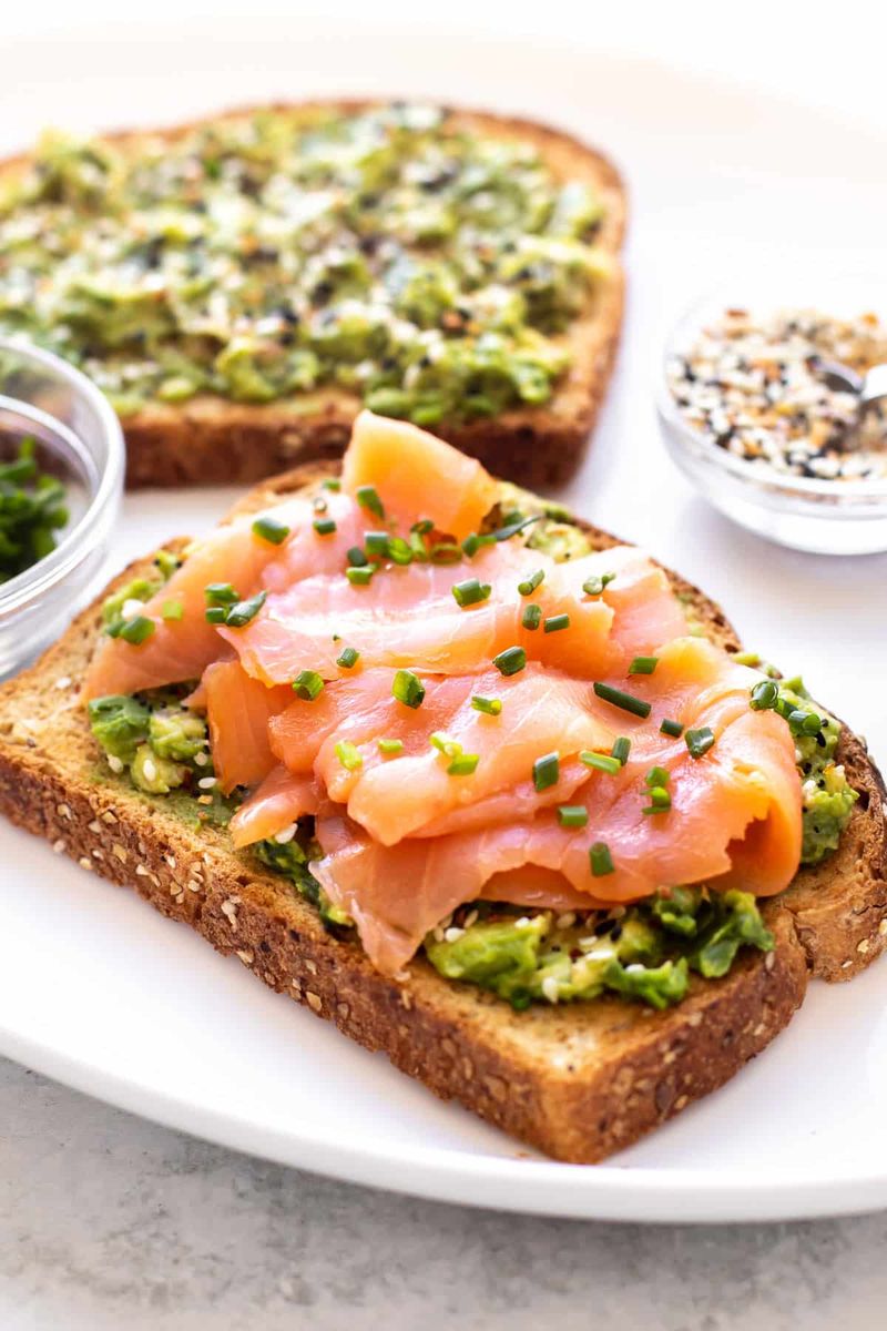 Avocado Toast with Smoked Salmon