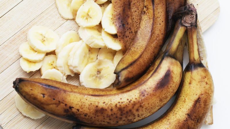 Bruised Overripe Banana