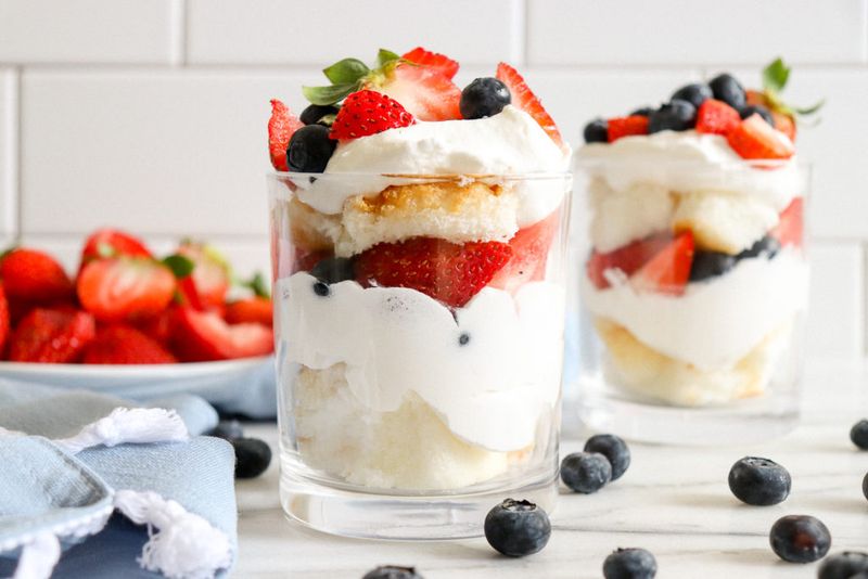 Angel Food Cake Parfaits
