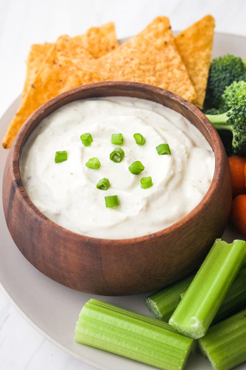 Greek Yogurt-Based Queso or Salsa Verde