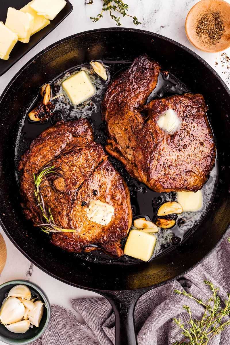 Pan-Seared Sirloin with No Rest Time